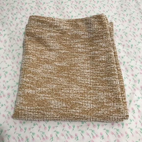 NWOT Laura Yellow High Waisted Tweed Boucle Pencil Skirt Plus Size 16/1X - Picture 7 of 9